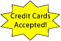 Credit Cards Accepted